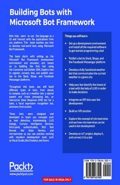 Building Bots with Microsoft Bot Framework