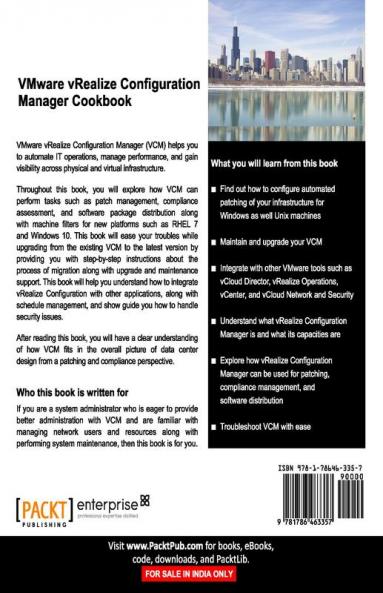 VMware vRealize Configuration Manager Cookbook