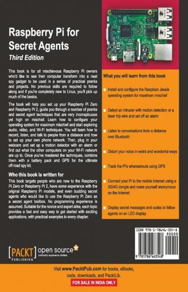 Raspberry Pi for Secret Agents - Third Edition