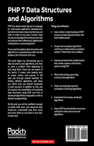 PHP 7 Data Structures and Algorithms