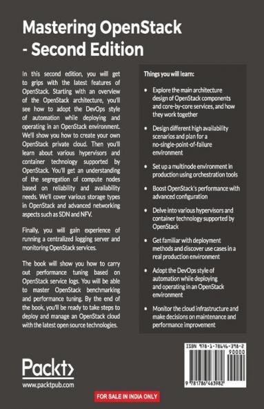 Mastering OpenStack - Second Edition