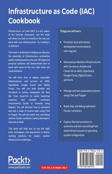 Infrastructure as Code (IAC) Cookbook