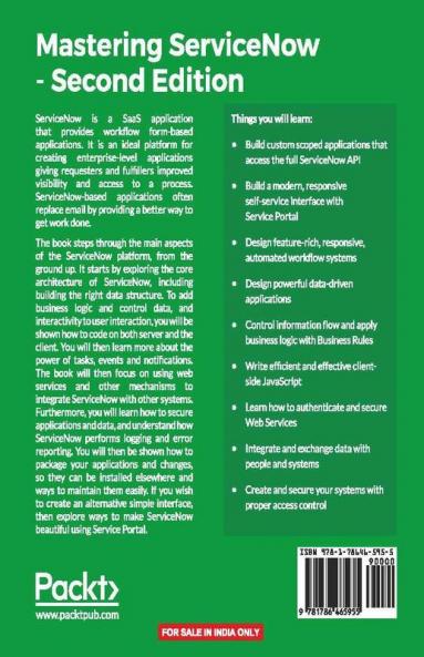 Mastering ServiceNow - Second Edition