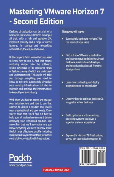 Mastering VMware Horizon 7 - Second Edition