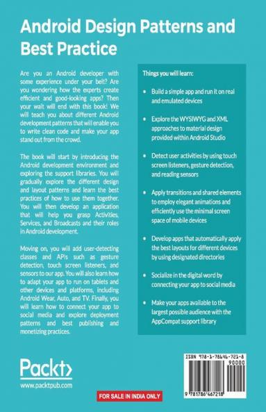 Android Design Patterns and Best Practice