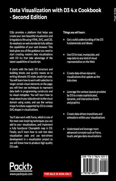 Data Visualization with D3 4.x Cookbook - Second Edition