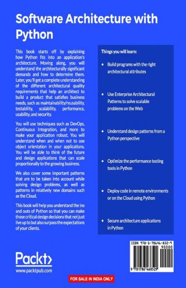 Software Architecture with Python