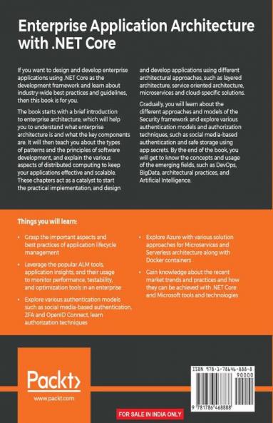 Enterprise Application Architecture with .NET Core