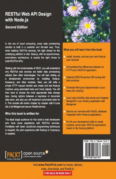 RESTful Web API Design with Node.js - Second Edition