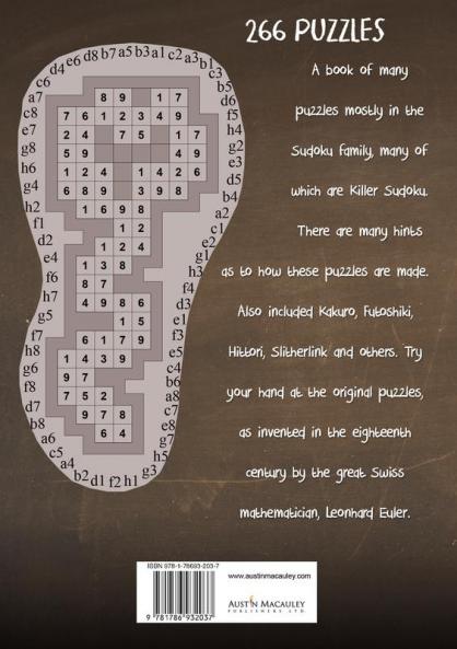 Killer Sudoku and Other Puzzles - How Do They Do That?