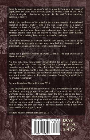 The Further Chronicles of Sherlock Holmes - Volume 1