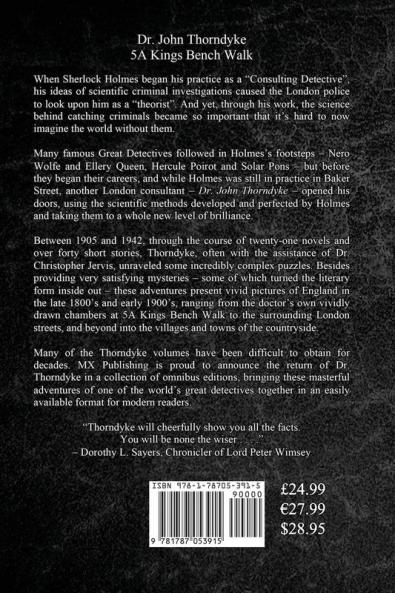 The Complete Dr. Thorndyke - Volume 1