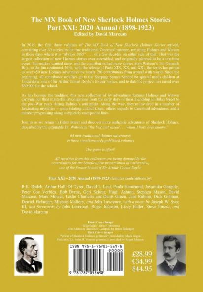 The MX Book of New Sherlock Holmes Stories Part XXI