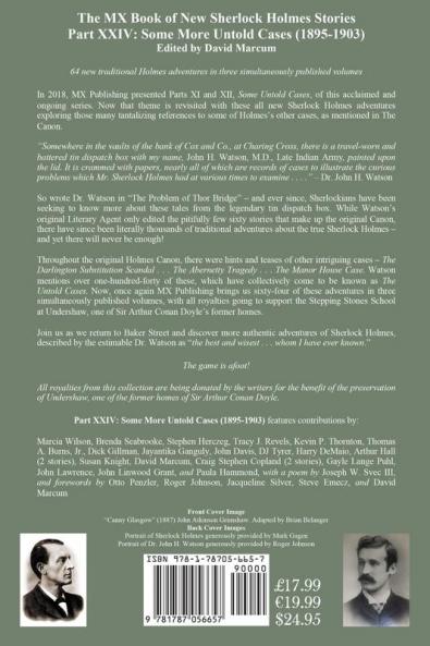 The MX Book of New Sherlock Holmes Stories Some More Untold Cases Part XXIV