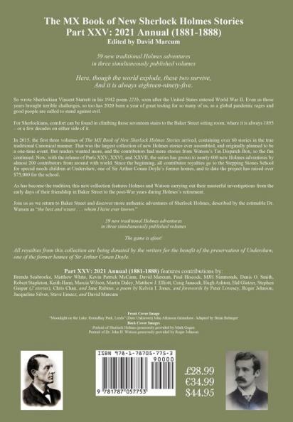 The MX Book of New Sherlock Holmes Stories Part XXV