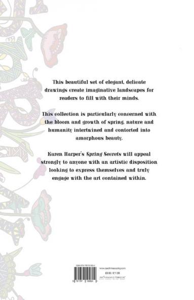 Adult Colouring Book - Spring Secrets