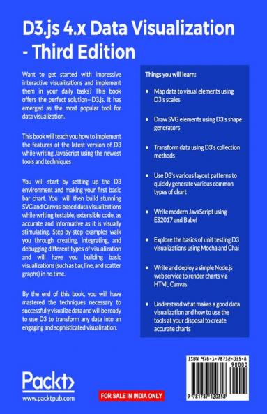 D3.js 4.x Data Visualization - Third Edition