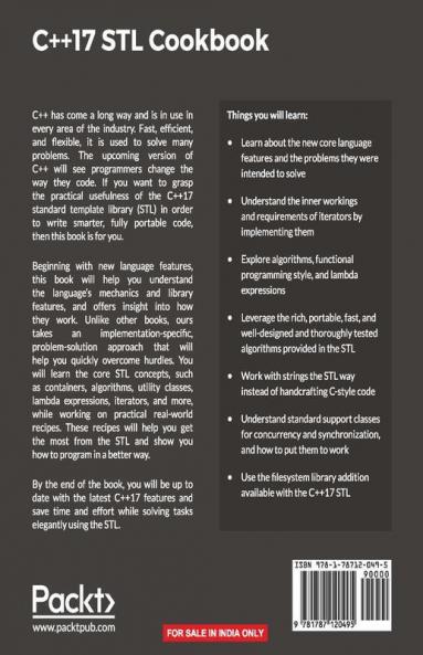C++17 STL Cookbook