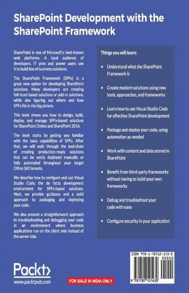 SharePoint Development with the SharePoint Framework