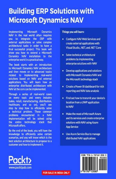 Building ERP Solutions with Microsoft Dynamics NAV