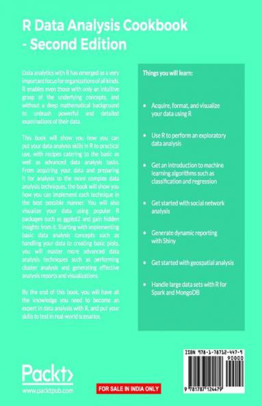 R Data Analysis Cookbook - Second Edition