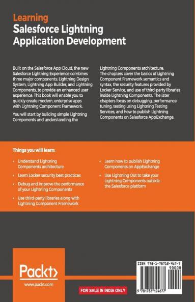 Learning Salesforce Lightning Application Development