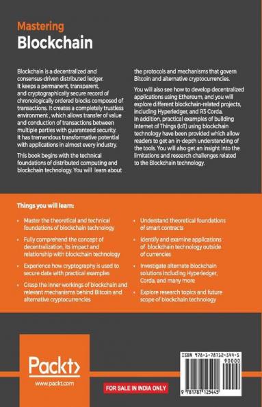 Mastering Blockchain