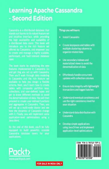 Learning Apache Cassandra Second Edition