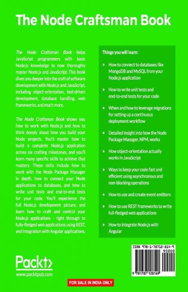 The Node Craftsman Book