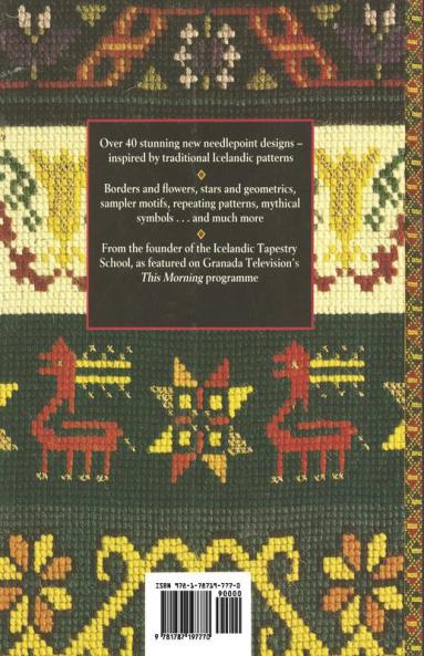 Icelandic Patterns in Needlepoint