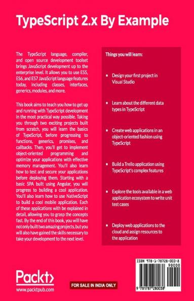 TypeScript 2.x By Example