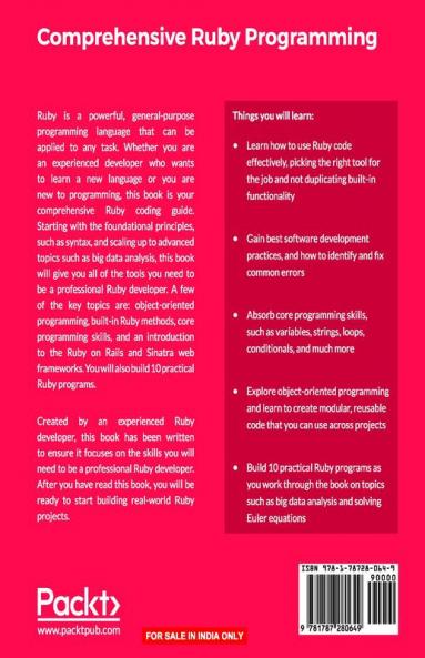 Comprehensive Ruby Programming