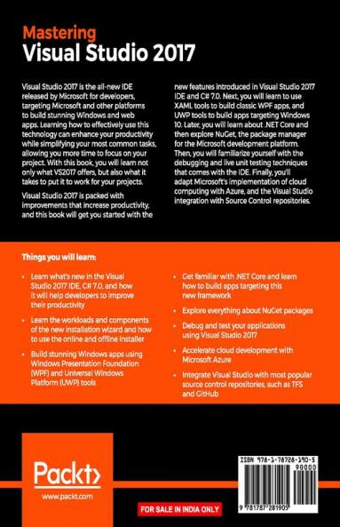 Mastering Visual Studio 2017