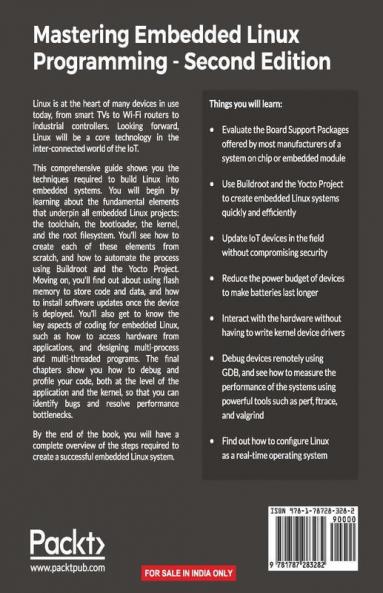 Mastering Embedded Linux Programming - Second Edition