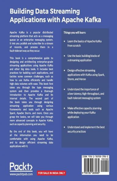 Building Data Streaming Applications with Apache Kafka