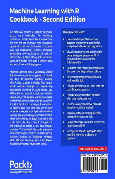 Machine Learning with R Cookbook - Second Edition