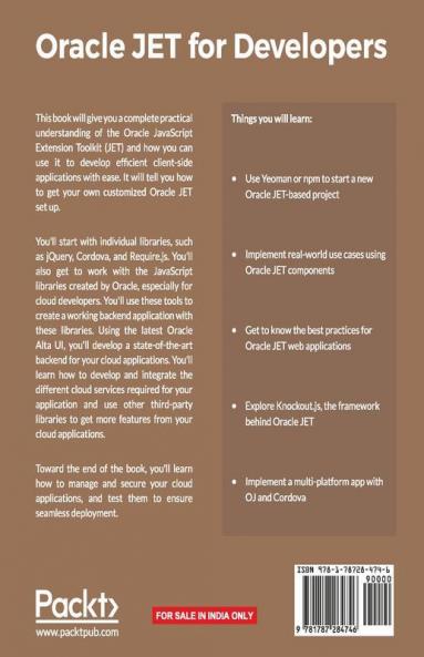 Oracle JET for Developers