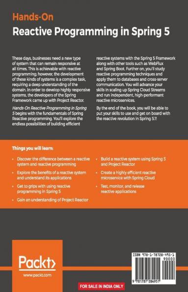 Hands-On Reactive Programming in Spring 5