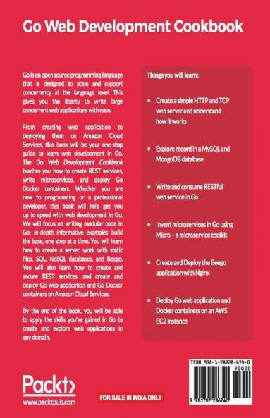 Go Web Development Cookbook