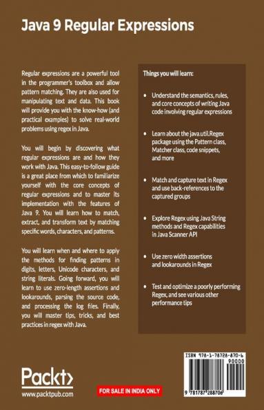 Java 9 Regular Expressions