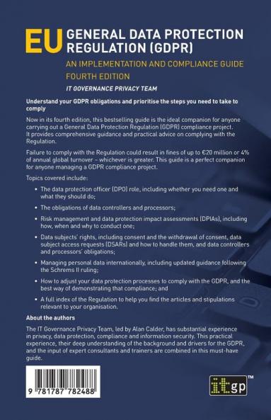 EU General Data Protection Regulation (GDPR)