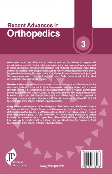 RECENT ADVANCES IN ORTHOPEDICS -3
