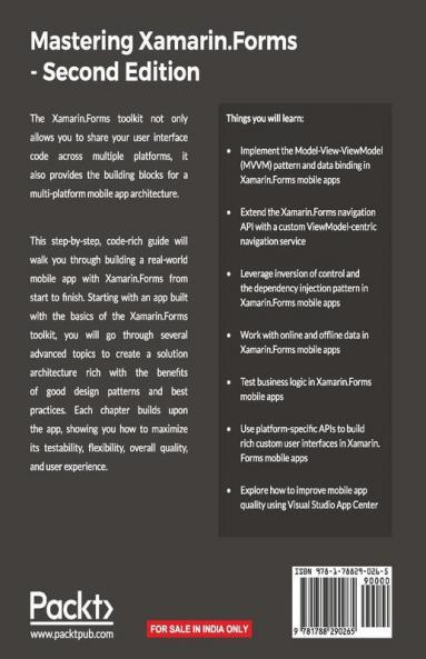 Mastering Xamarin.Forms - Second Edition