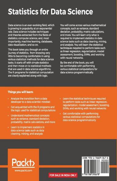 Statistics for Data Science