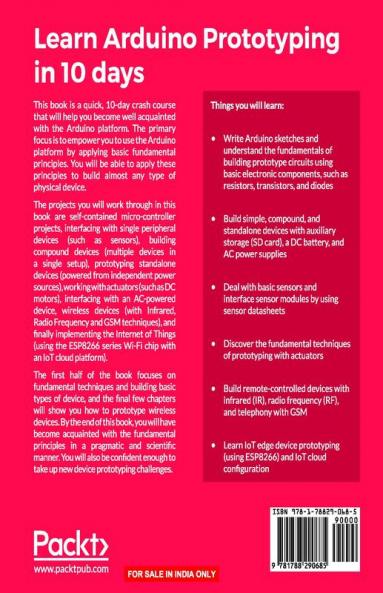 Learn Arduino Prototyping in 10 days