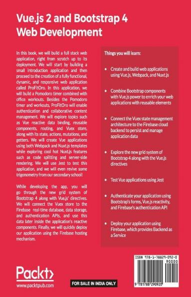 Vue.js 2 and BootStrap 4 Web Development
