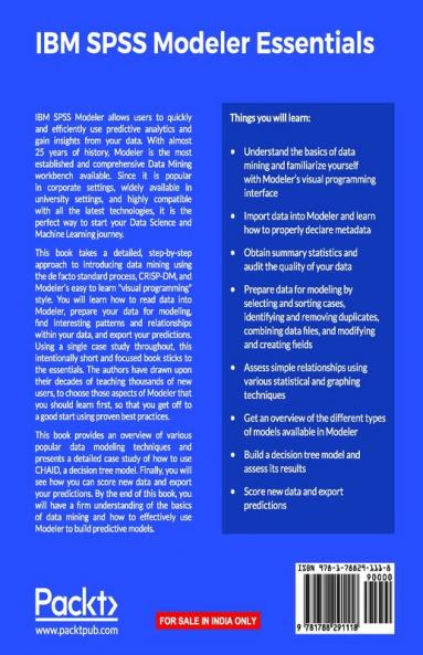 IBM SPSS Modeler Essentials