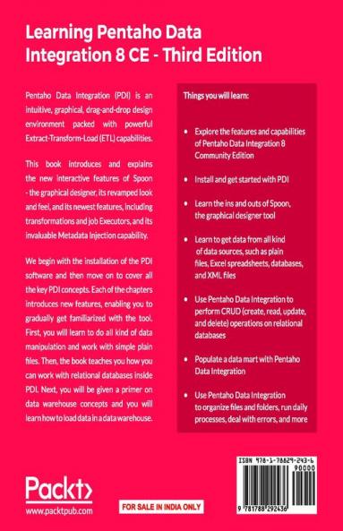 Learning Pentaho Data Integration 8 CE - Third Edition