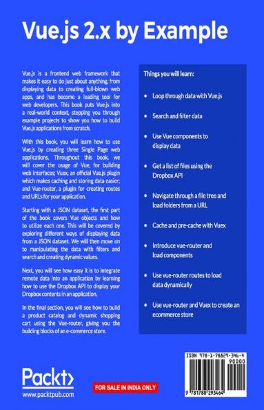 Vue.js 2.x by Example