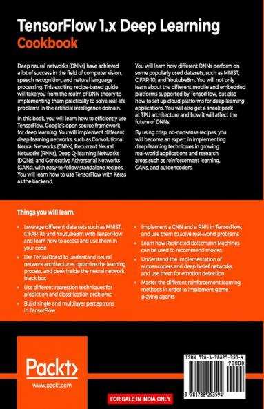 TensorFlow 1.x Deep Learning Cookbook
